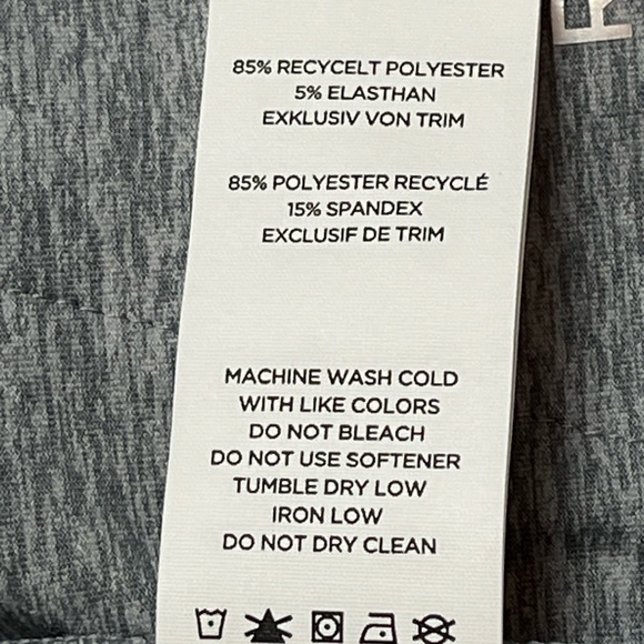 Fourlaps Stratus short in grey heather, size M - Picture 10 of 11